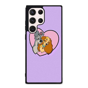 CARTOON LADY AND THE TRAMP DISNEY IN LOVE Samsung Galaxy S23 Ultra Case Cover