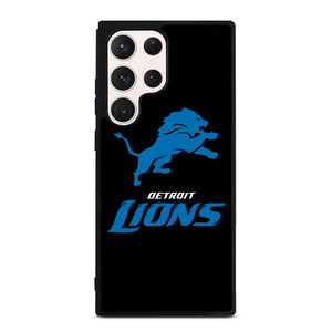 DETROIT LIONS BLACK LOGO Samsung Galaxy S23 Ultra Case Cover