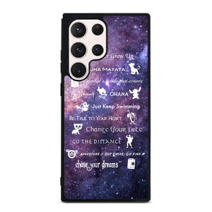 DISNEY LESSONS LEARNED MASH UP NEBULA Samsung Galaxy S23 Ultra Case Cover