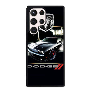 DODGE CAR BLACK Samsung Galaxy S23 Ultra Case Cover