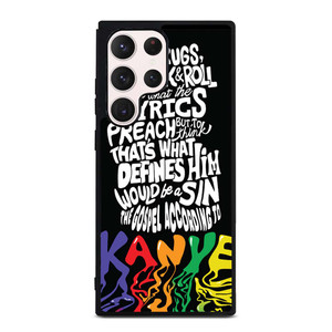 KANYE WEST LYRICS Samsung Galaxy S23 Ultra Case Cover