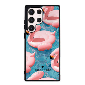 KATE SPADE NEW YORK LOGO BUOY FLAMENGO ICON Samsung Galaxy S23 Ultra Case Cover