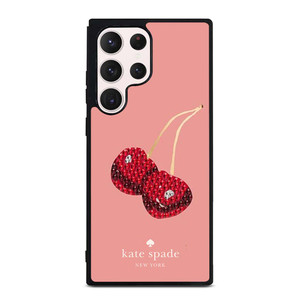 KATE SPADE NEW YORK LOGO CHERRY Samsung Galaxy S23 Ultra Case Cover
