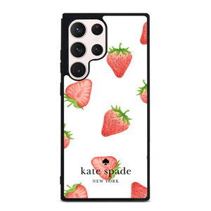 KATE SPADE NEW YORK LOGO STRAWBERRY ICON Samsung Galaxy S23 Ultra Case Cover