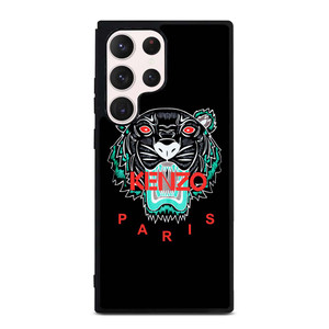 KENZO PARIS BLACK Samsung Galaxy S23 Ultra Case Cover