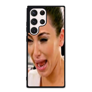 KIM KARDASHIAN UGLY CRYING FACE Samsung Galaxy S23 Ultra Case Cover