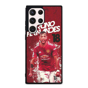 MANCHESTER UNITED BRUNO FERNANDES Samsung Galaxy S23 Ultra Case Cover