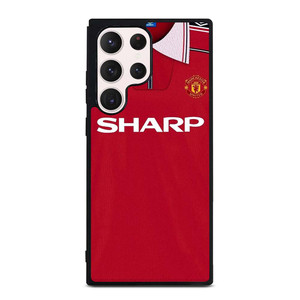 MANCHESTER UNITED FC CLASSIC JERSEY SHARP Samsung Galaxy S23 Ultra Case Cover