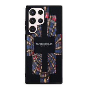 MARCELO BURLON COUNTY OF MILAN LOGO Samsung Galaxy S23 Ultra Case Cover