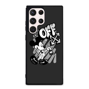 MICKEY MOUSE OFF WHITE LOGO Samsung Galaxy S23 Ultra Case Cover