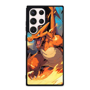 POKEMON CHARIZAR POCKET MONSTERS ART Samsung Galaxy S23 Ultra Case Cover