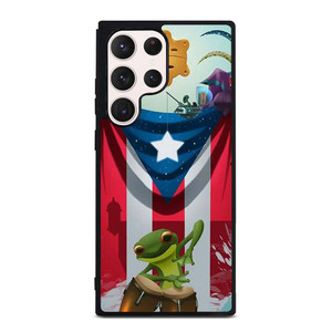 PUERTO RICO FROG FLAG Samsung Galaxy S23 Ultra Case Cover