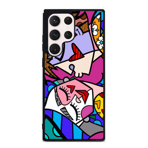 ROMERO BRITTO LOVE KISS Samsung Galaxy S23 Ultra Case Cover