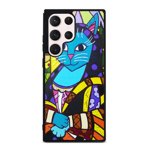 ROMERO BRITTO MONALISA Samsung Galaxy S23 Ultra Case Cover