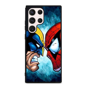 SPIDERMAN VS WOLVERINE MARVEL COMICS Samsung Galaxy S23 Ultra Case Cover