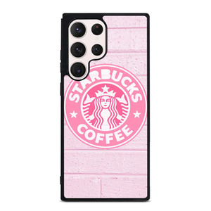 STARBUCKS COFFEE PINK WALL Samsung Galaxy S23 Ultra Case Cover