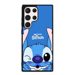 WE LOVE STITCH AND LILO CARTOON Samsung Galaxy S23 Ultra Case Cover