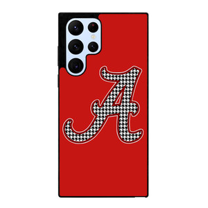 ALABAMA CRIMSON TIDE HOUNDSTOOTH ICON Samsung Galaxy S22 Ultra Case Cover