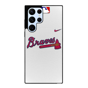 ATLANTA BRAVES ICON MLB BASEBALL TEAM LOGO Samsung Galaxy S22 Ultra Case Cover