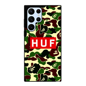 BAPE CAMO HUF Samsung Galaxy S22 Ultra Case Cover