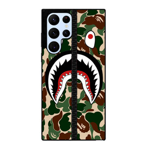 BAPE SHARK CAMO ZIP Samsung Galaxy S22 Ultra Case Cover