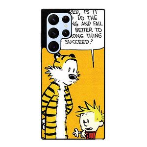 CALVIN AND HOBBES QUOTE Samsung Galaxy S22 Ultra Case Cover