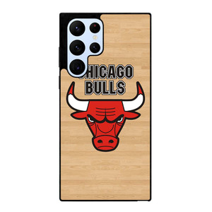 CHICAGO BULLS LOGO WOODEN Samsung Galaxy S22 Ultra Case Cover