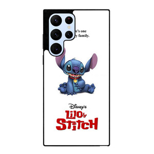 DISNEY LILO AND STITCH WHITE Samsung Galaxy S22 Ultra Case Cover