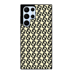 FENDI FASHION ROMA LOGO PATTERN Samsung Galaxy S22 Ultra Case Cover
