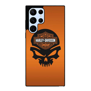 HARLEY DAVIDSON MOTORCYCLES COMPANY LOGO SKULL Samsung Galaxy S22 Ultra Case Cover