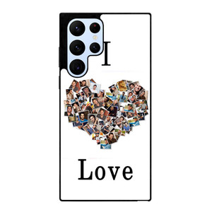 I LOVE LUKE BRYAN COLLAGE Samsung Galaxy S22 Ultra Case Cover
