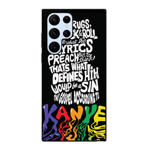 KANYE WEST LYRICS Samsung Galaxy S22 Ultra Case Cover