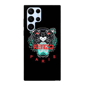 KENZO PARIS BLACK Samsung Galaxy S22 Ultra Case Cover