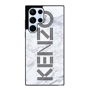 KENZO PARIS MARBLE LOGO Samsung Galaxy S22 Ultra Case Cover