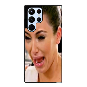 KIM KARDASHIAN UGLY CRYING FACE Samsung Galaxy S22 Ultra Case Cover