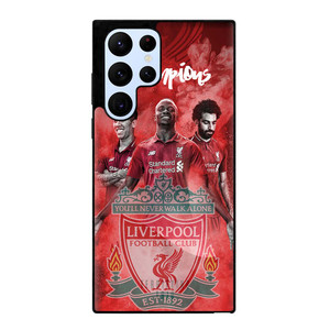 LIVERPOOL FC TRIO FIRMINO MANE SALAH Samsung Galaxy S22 Ultra Case Cover