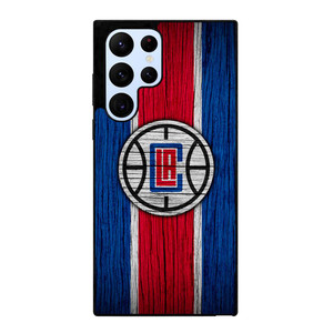 LOS ANGELES CLIPPERS WOOD LOGO Samsung Galaxy S22 Ultra Case Cover