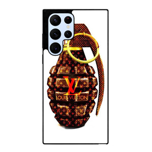 LOUIS VUITTON LV LOGO GOLDEN GRENADE Samsung Galaxy S22 Ultra Case Cover