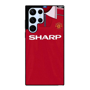 MANCHESTER UNITED FC CLASSIC JERSEY SHARP Samsung Galaxy S22 Ultra Case Cover