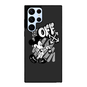 MICKEY MOUSE OFF WHITE LOGO Samsung Galaxy S22 Ultra Case Cover