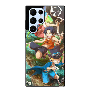 ONE PIECE LUFFY SABO ACE KID Samsung Galaxy S22 Ultra Case Cover