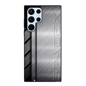 SPACE X LOGO METAL PLATE Samsung Galaxy S22 Ultra Case Cover