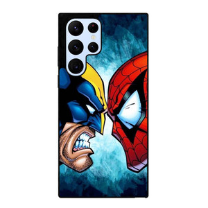 SPIDERMAN VS WOLVERINE MARVEL COMICS Samsung Galaxy S22 Ultra Case Cover