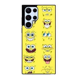 SPONGE BOB MOOD FACE Samsung Galaxy S22 Ultra Case Cover