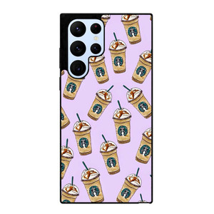 STARBUCKS COFFEE CUP COLLAGE Samsung Galaxy S22 Ultra Case Cover