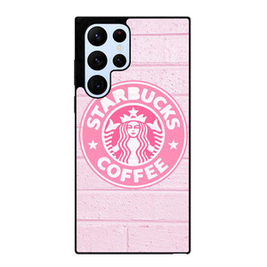 STARBUCKS COFFEE PINK WALL Samsung Galaxy S22 Ultra Case Cover