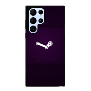 STEAM GAME PURPLE ICON Samsung Galaxy S22 Ultra Case Cover