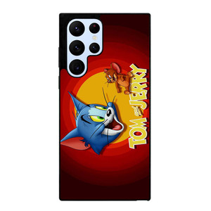 TOM AND JERRY Logo Samsung Galaxy S22 Ultra Case Cover