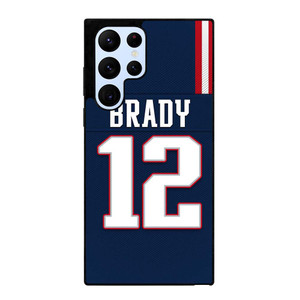 TOM BRADY NEW ENGLAND PATRIOTS 12 JERSEY Samsung Galaxy S22 Ultra Case Cover