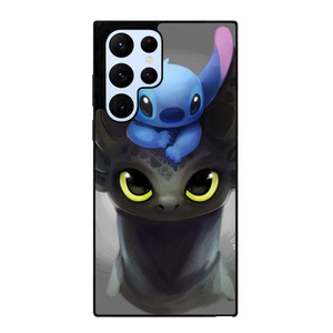TOOTHLESS AND STITCH Samsung Galaxy S22 Ultra Case Cover